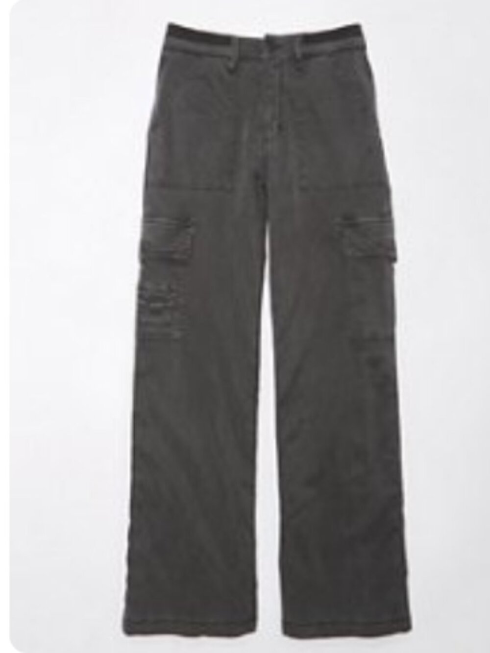 Dreamy Drape Stretch Cargo Pants Size 2R | Super High-Waisted Wide Leg